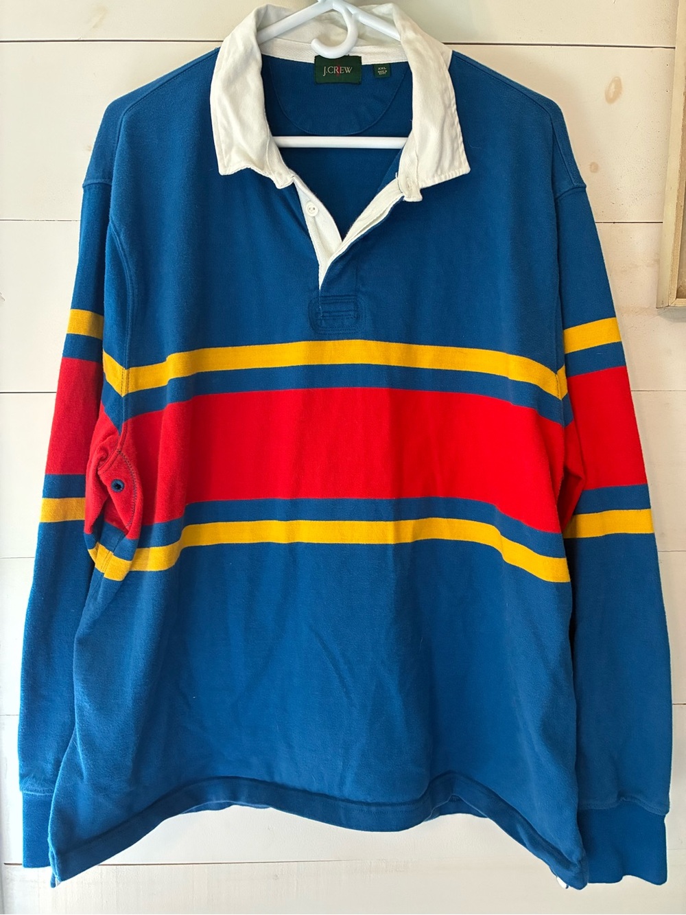 J.Crew men’s XXL rugby polo